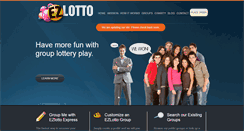 Desktop Screenshot of ezlotto.com